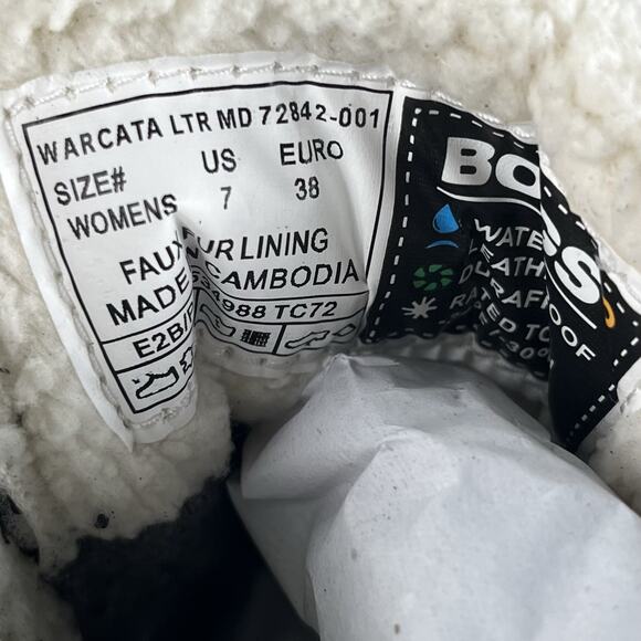 Bogs Women's Arcata Size 7 Urban Leather Mid Winter Boots Round Toe 72842-001 - Picture 10 of 12